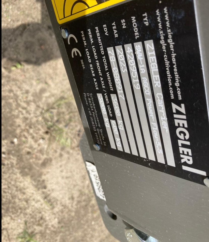 ZIEGLER SCHNEIDWERKSWAGEN AKTION - حصادة شاملة - الرأس: صور 4 ZIEGLER SCHNEIDWERKSWAGEN AKTION - حصادة شاملة - الرأس: صور 4