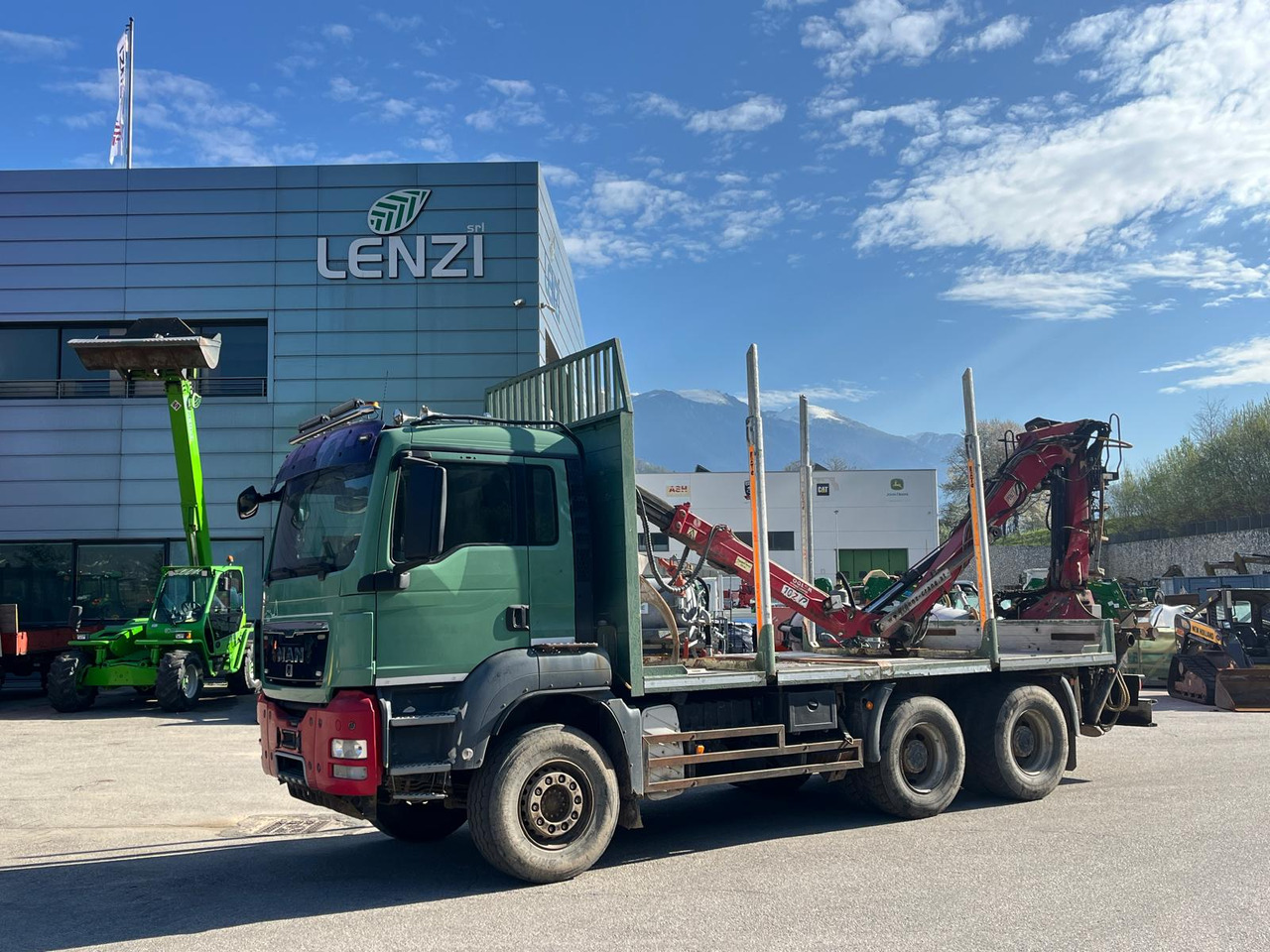 MAN TGS 33.480 - شاحنة قطع الأشجار: صور 1 MAN TGS 33.480 - شاحنة قطع الأشجار: صور 1