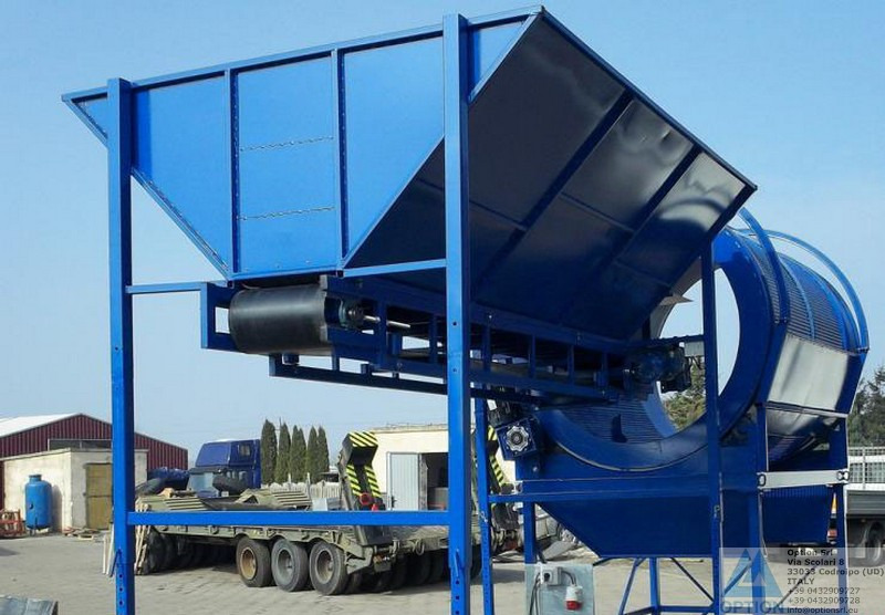 غربال جديد ROT160EMP trommel screener + feeder: صور 9