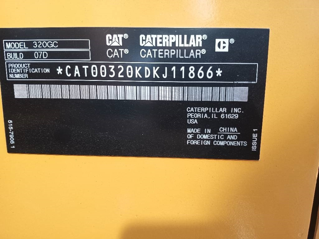 CAT 320 GC - حفارات زحافة: صور 3 CAT 320 GC - حفارات زحافة: صور 3