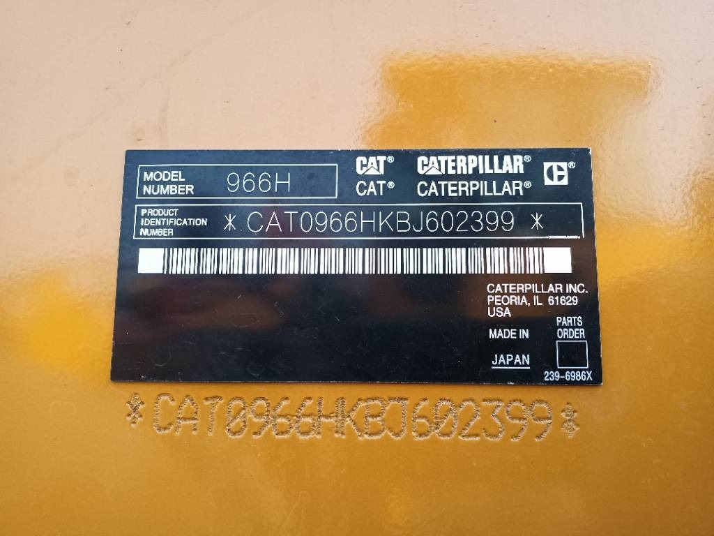 CAT 966 H - اللودر بعجل: صور 2 CAT 966 H - اللودر بعجل: صور 2
