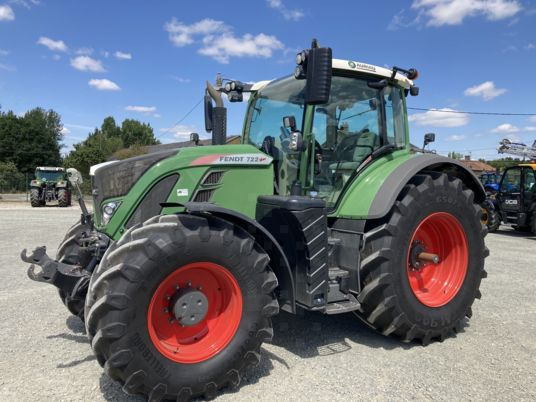 Fendt 722 S4 PROFI PLUS - جرار: صور 1 Fendt 722 S4 PROFI PLUS - جرار: صور 1