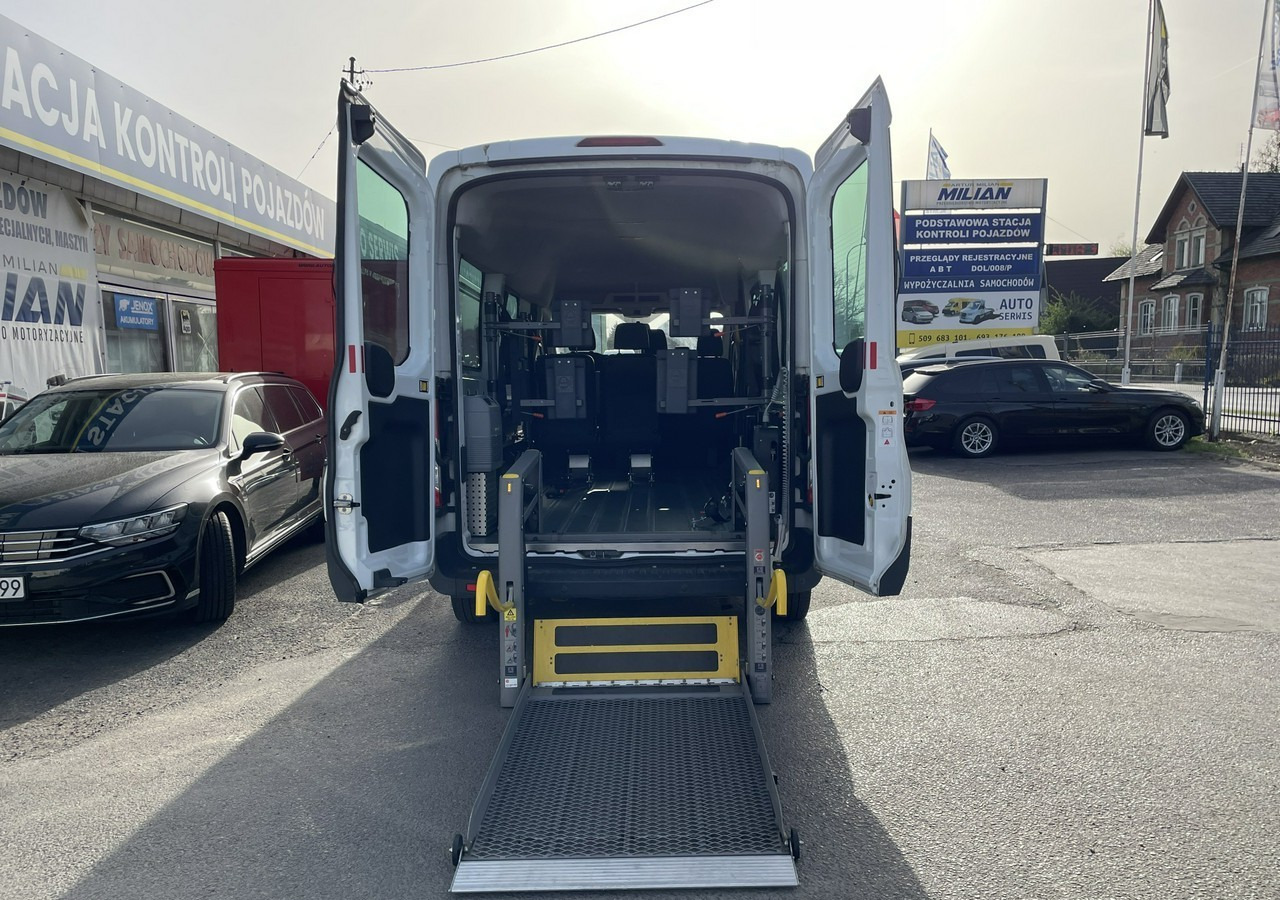 سيارة Ford Transit VIII Transit do przewozu Niepełnosprawnych 2 Wózki inwalida rampa 2017: صور 20