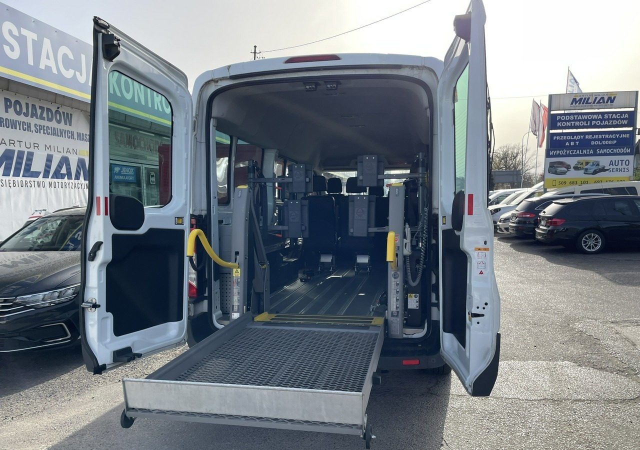 سيارة Ford Transit VIII Transit do przewozu Niepełnosprawnych 2 Wózki inwalida rampa 2017: صور 19