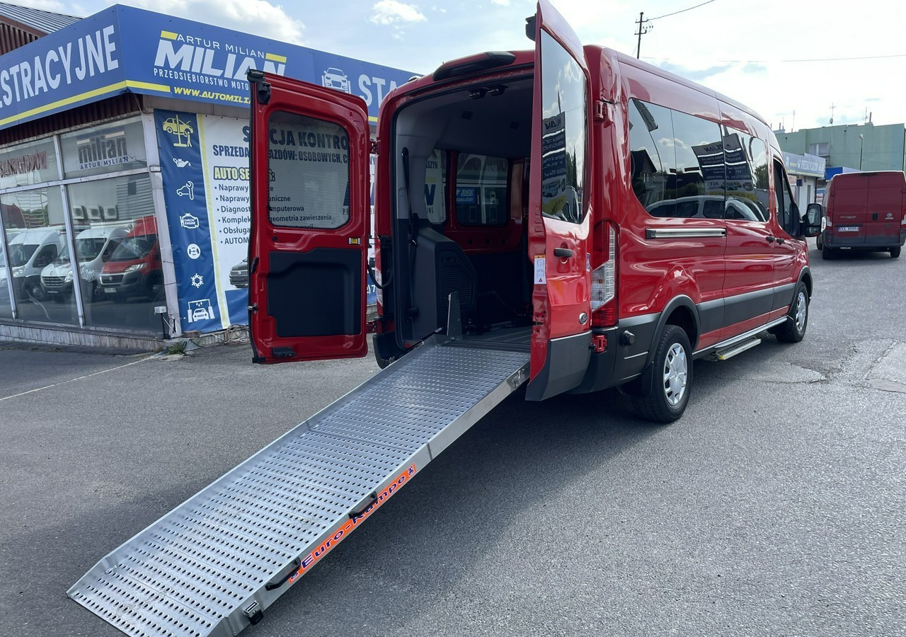 سيارة Ford Transit VIII Transit przewozu Niepełnosprawnych 2 wózki inwalida rampa 2021 PFRON: صور 19