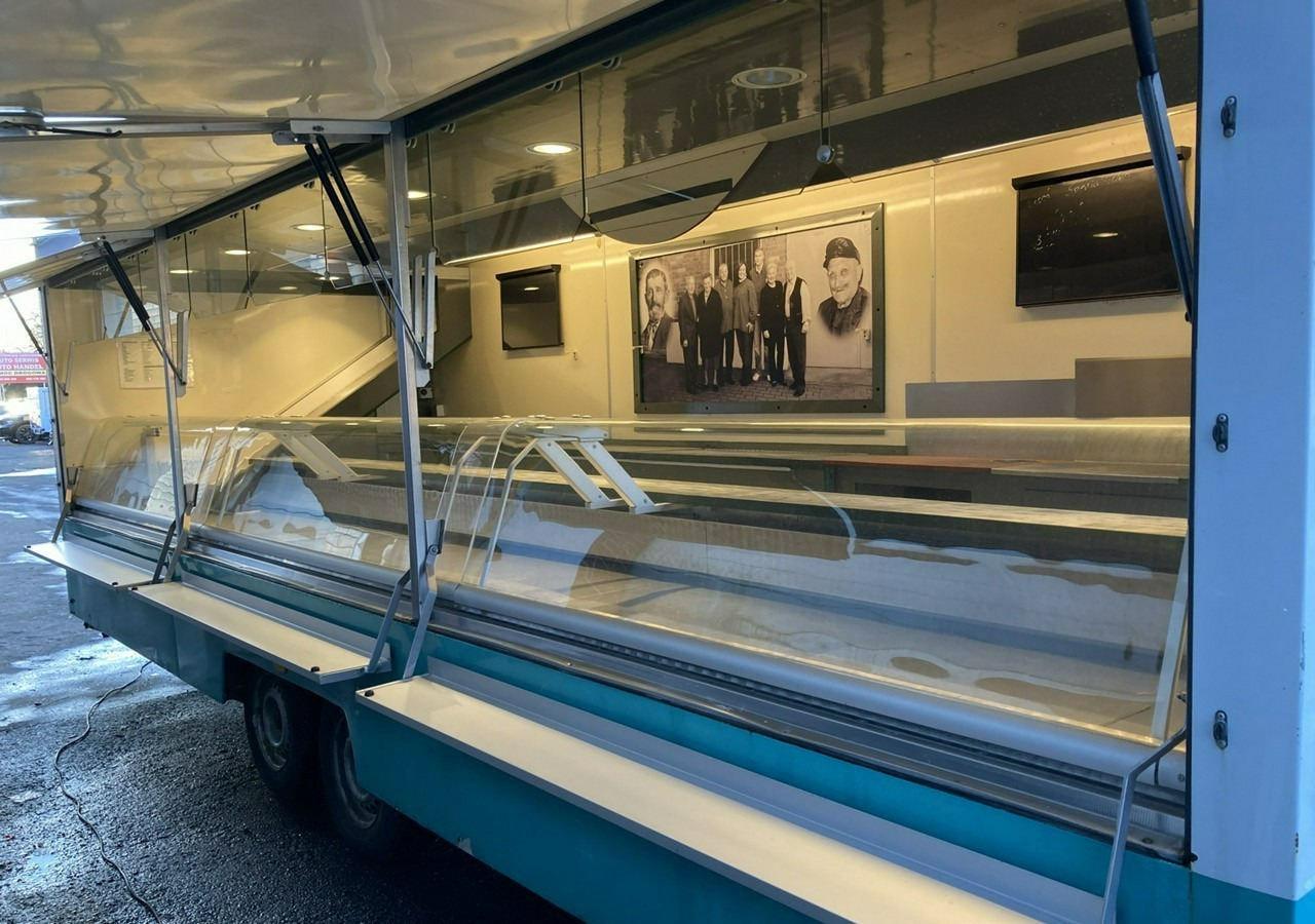 عربة الطعام Inna Inny Autosklep wędlin Gastronomiczny Food Truck Foodtruck sklep Borco: صور 16