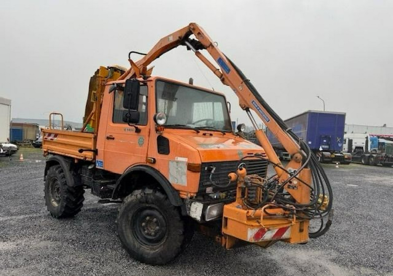 Inna Inny Unimog 1400 4X4 Kosiarka bijakowa teleskopowa - سيارة بلدية: صور 1 Inna Inny Unimog 1400 4X4 Kosiarka bijakowa teleskopowa - سيارة بلدية: صور 1