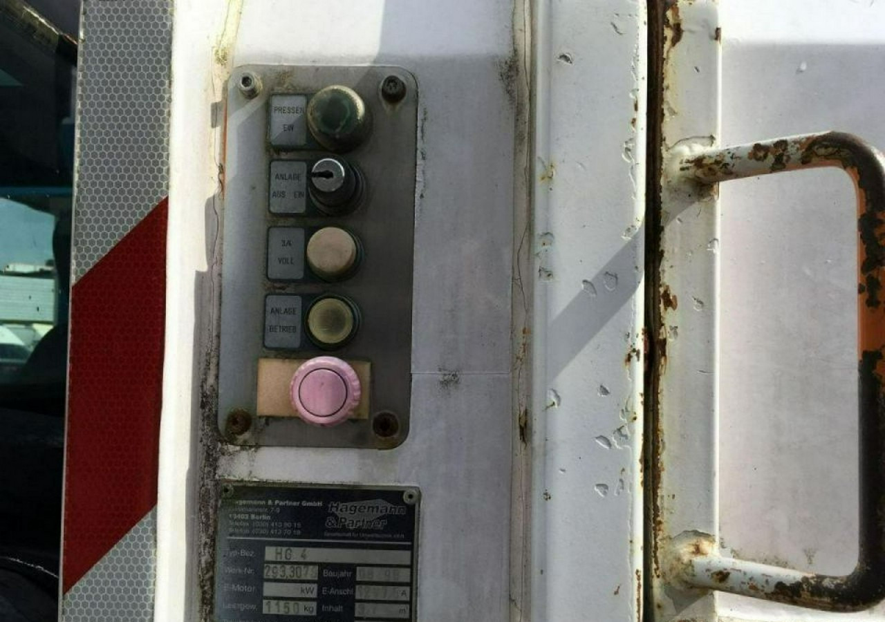 شاحنة القمامة Inna Inny Unimog UX100 Śmieciarka wywrotka prasa: صور 9