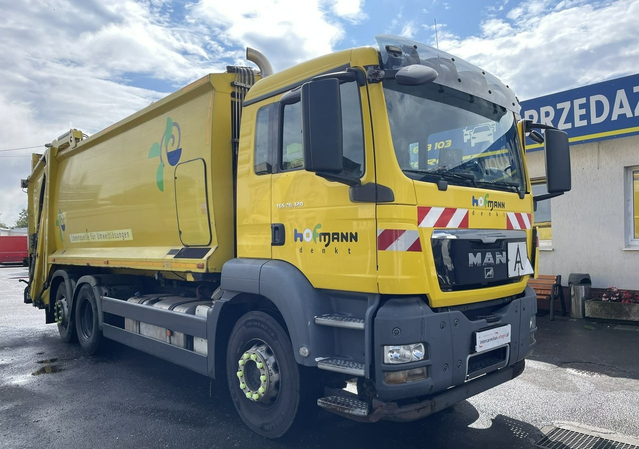 MAN Inny MAN Man TGS 26.320 Śmieciarka Prasa Model 2014 - شاحنة القمامة: صور 1 MAN Inny MAN Man TGS 26.320 Śmieciarka Prasa Model 2014 - شاحنة القمامة: صور 1
