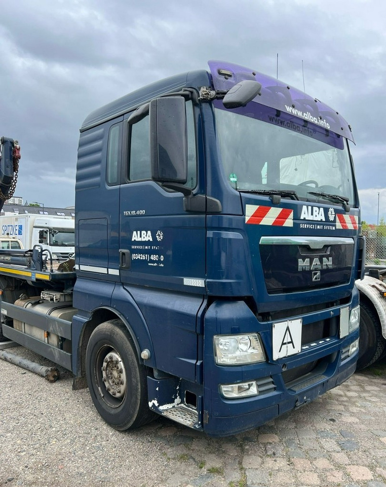 MAN Inny MAN Man TGX 18.400 Bramowiec hakowiec Meiler Model 2012 - شاحنات قابلة للفك شاحنة: صور 2 MAN Inny MAN Man TGX 18.400 Bramowiec hakowiec Meiler Model 2012 - شاحنات قابلة للفك شاحنة: صور 2