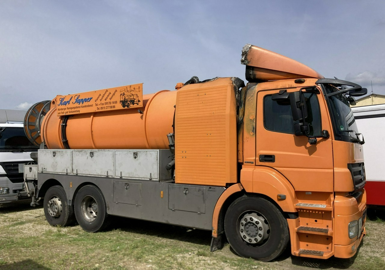 فراغ شاحنة Mercedes-Benz Inny Mercedes-Benz AXOR 2543 Asenizacyjny kanalizacja szambiarka Wuko Beczka 2010: صور 11