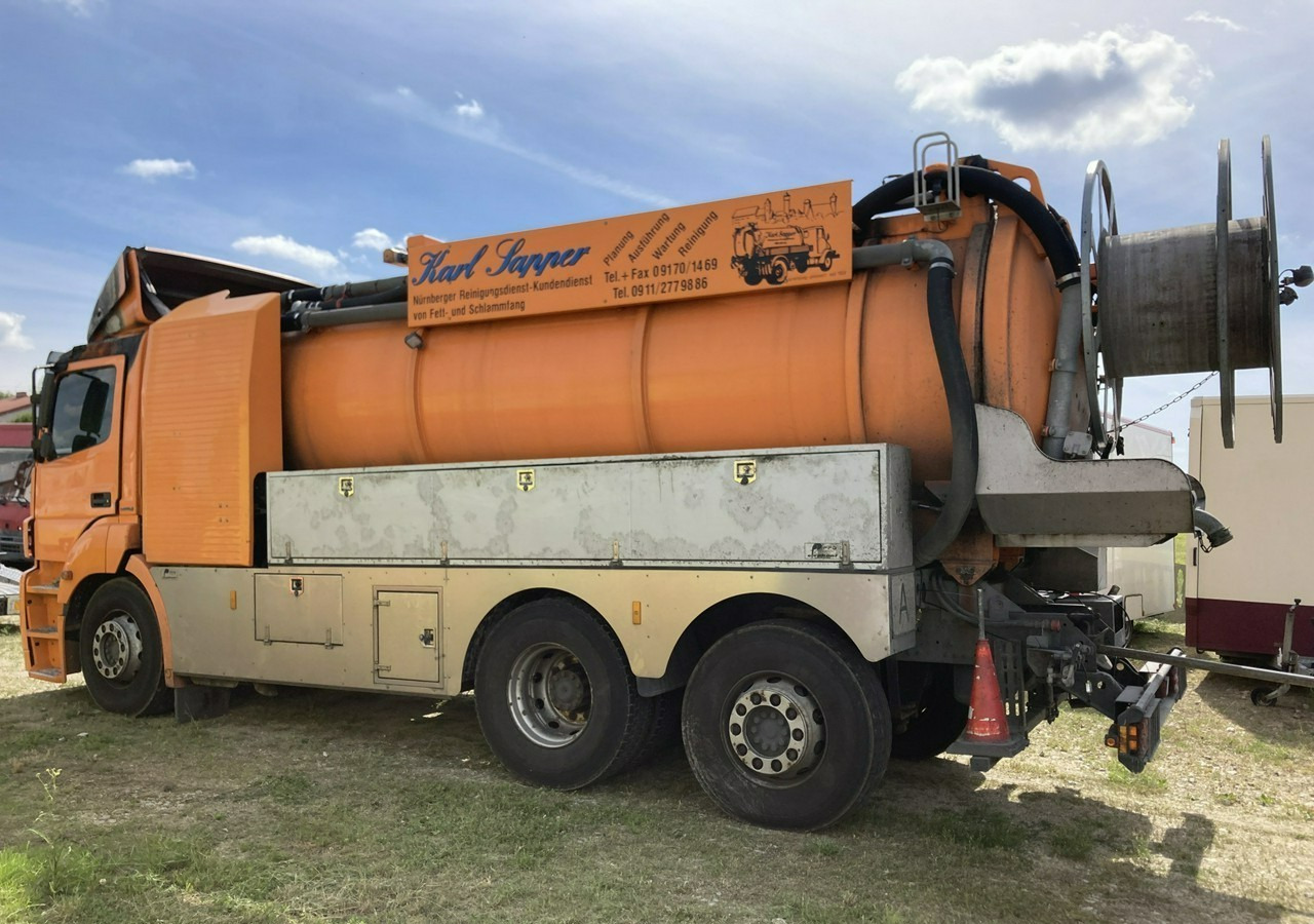 فراغ شاحنة Mercedes-Benz Inny Mercedes-Benz AXOR 2543 Asenizacyjny kanalizacja szambiarka Wuko Beczka 2010: صور 7