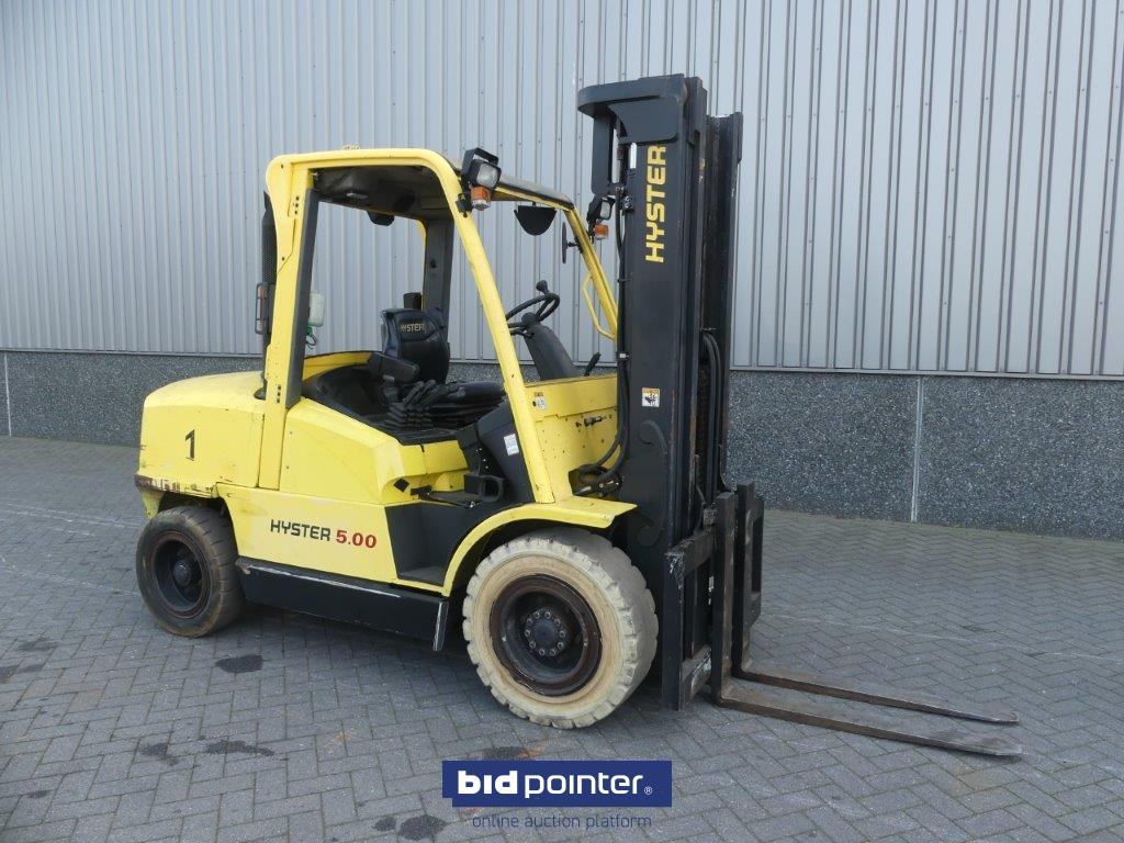Hyster H5.00x Year 2001 - رافعة شوكية ديزل: صور 2 Hyster H5.00x Year 2001 - رافعة شوكية ديزل: صور 2