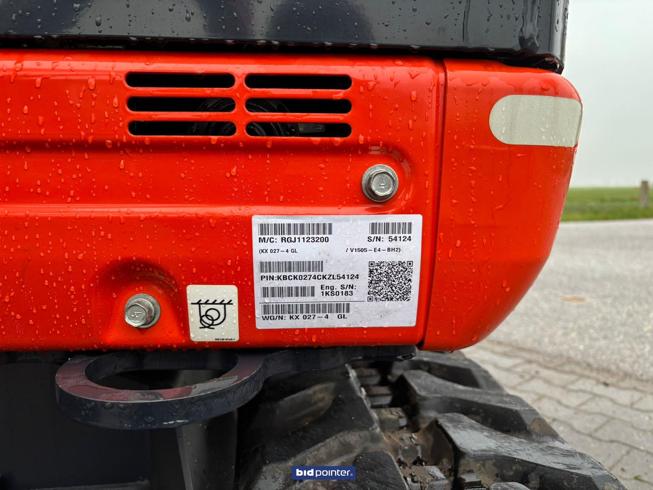 حفارة مصغرة Kubota KX 027 - 4 GL minigraver: صور 9 حفارة مصغرة Kubota KX 027 - 4 GL minigraver: صور 9