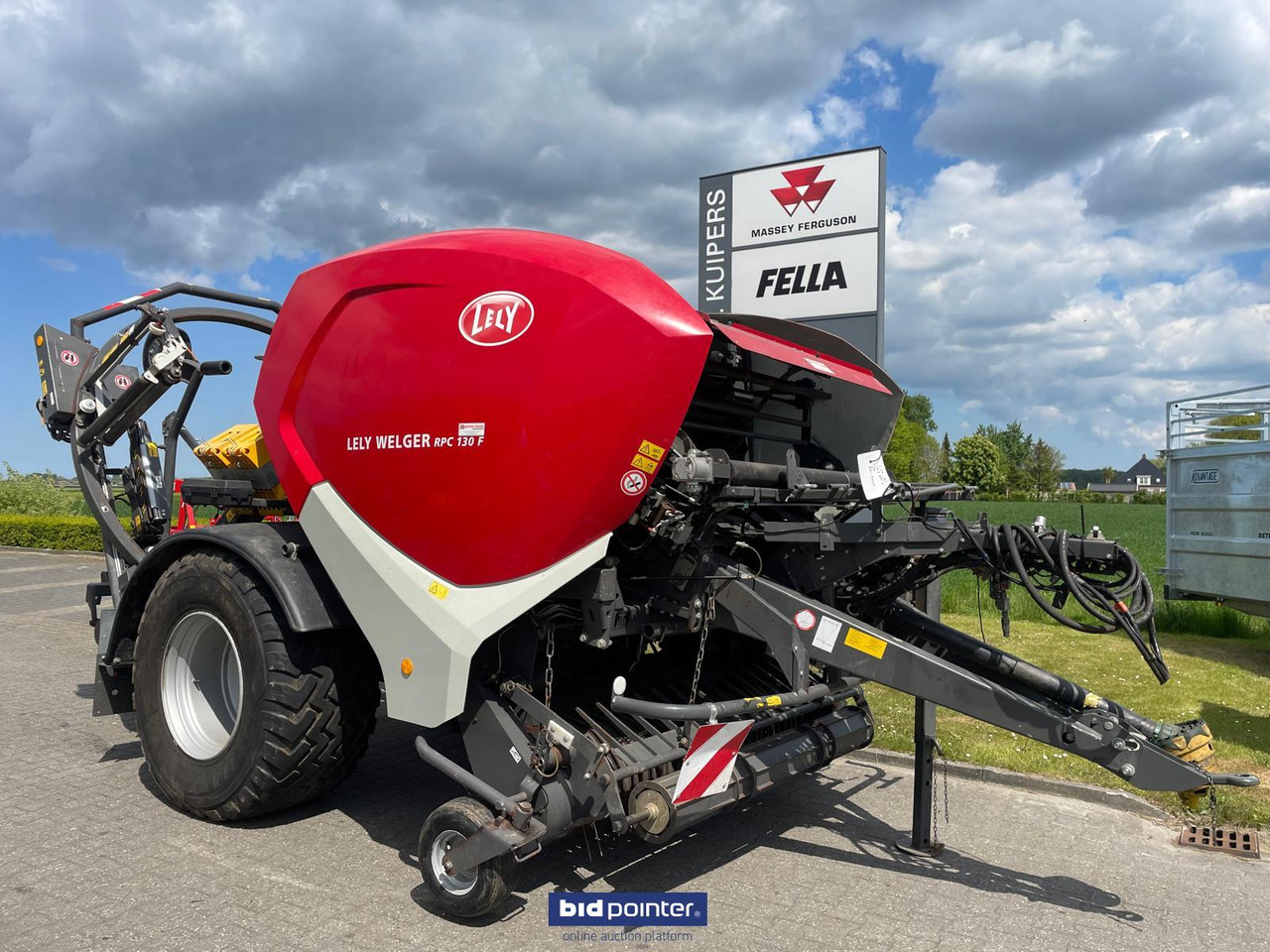 Lely Welger RPC 130 F - مكبس القش الدائري: صور 1 Lely Welger RPC 130 F - مكبس القش الدائري: صور 1