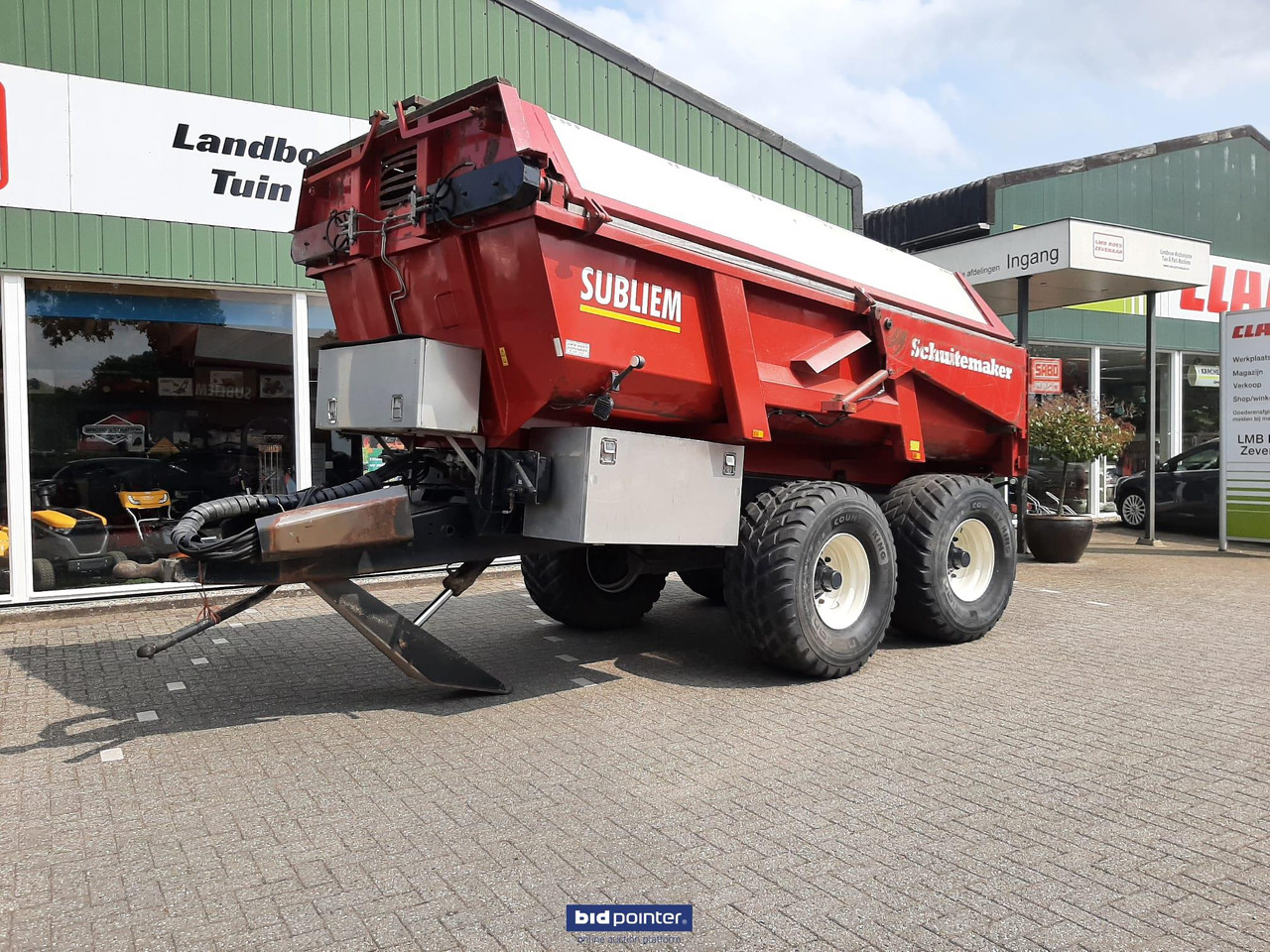 Schuitemaker Subliem 200 zandkipper / gronddumper - قلابة مقطورة الزراعية: صور 2 Schuitemaker Subliem 200 zandkipper / gronddumper - قلابة مقطورة الزراعية: صور 2