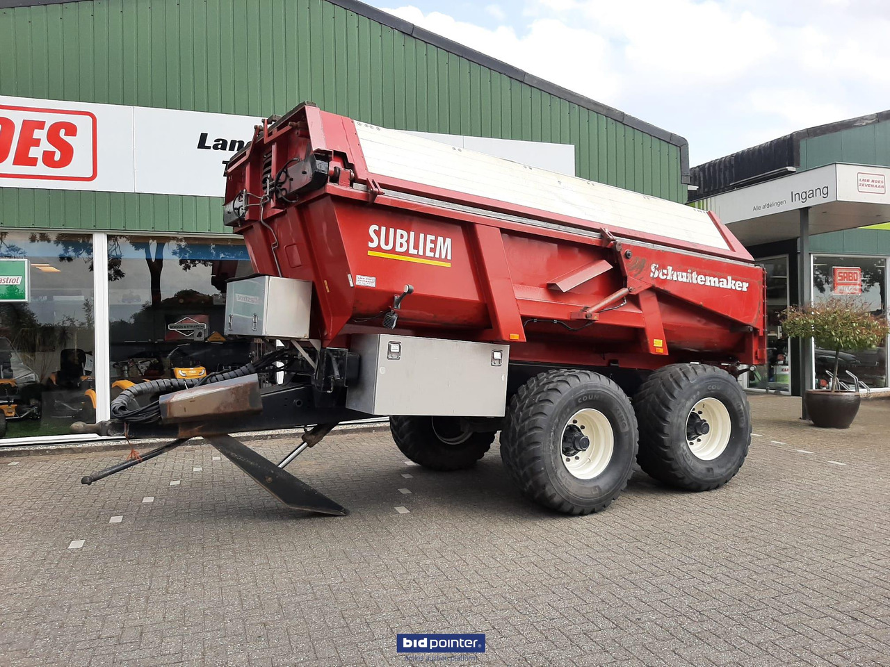 Schuitemaker Subliem 200 zandkipper / gronddumper - قلابة مقطورة الزراعية: صور 1 Schuitemaker Subliem 200 zandkipper / gronddumper - قلابة مقطورة الزراعية: صور 1