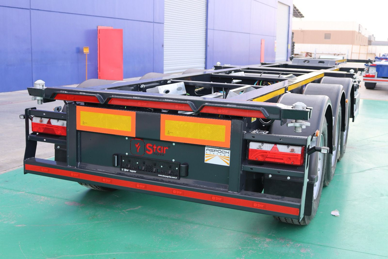 Star Yagcilar Telescopic container carrier - شاحنات الحاويات/ جسم علوي قابل للتغيير نصف مقطورة: صور 1 Star Yagcilar Telescopic container carrier - شاحنات الحاويات/ جسم علوي قابل للتغيير نصف مقطورة: صور 1
