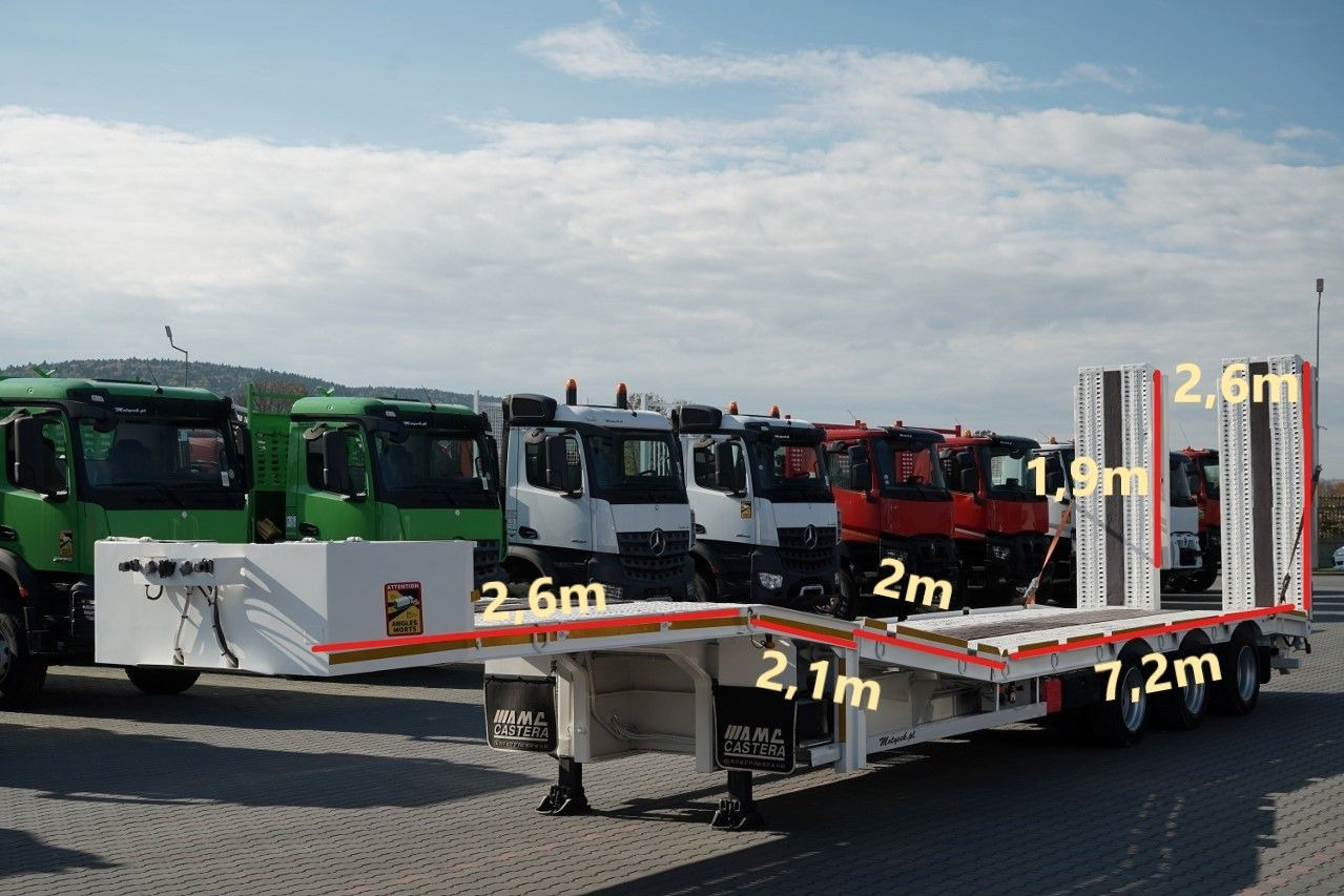 AMC CASTERA NACZEPA LAWETA / NISKOPODWOZIOWA / 1 - عربة مسطحة منخفضة نصف مقطورة: صور 2 AMC CASTERA NACZEPA LAWETA / NISKOPODWOZIOWA / 1 - عربة مسطحة منخفضة نصف مقطورة: صور 2