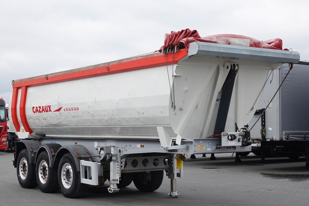 Benalu MENCI WYWROTKA /28 m3 / ALUMINIOWA / OŚ PODNOSZO - قلابة نصف مقطورة: صور 1 Benalu MENCI WYWROTKA /28 m3 / ALUMINIOWA / OŚ PODNOSZO - قلابة نصف مقطورة: صور 1