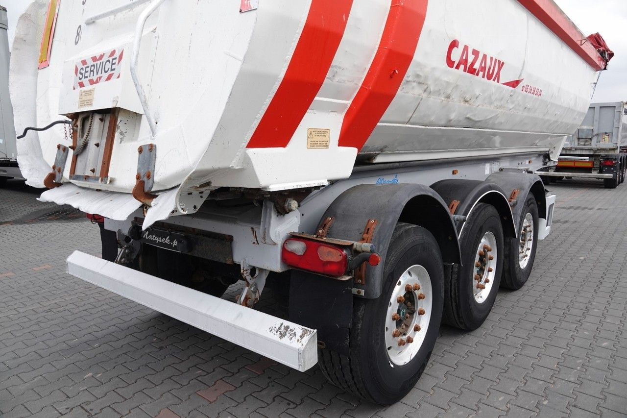 قلابة نصف مقطورة Benalu MENCI WYWROTKA /28 m3 / ALUMINIOWA / OŚ PODNOSZO: صور 13