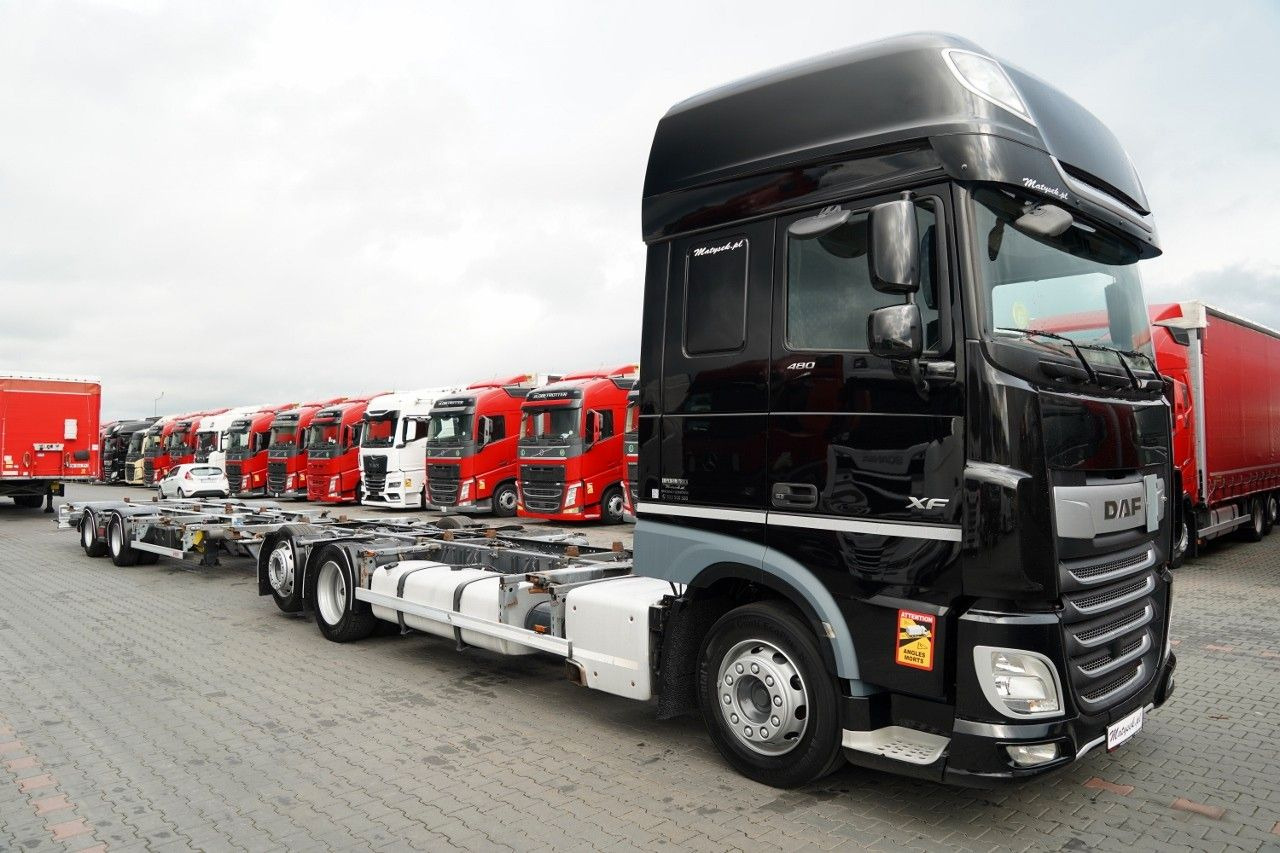 DAF XF 480 / BDF / 6X2 / ZESTAW TANDEM / SSC / I-PA - شاحنات الحاويات/ جسم علوي قابل للتغيير شاحنة: صور 5 DAF XF 480 / BDF / 6X2 / ZESTAW TANDEM / SSC / I-PA - شاحنات الحاويات/ جسم علوي قابل للتغيير شاحنة: صور 5