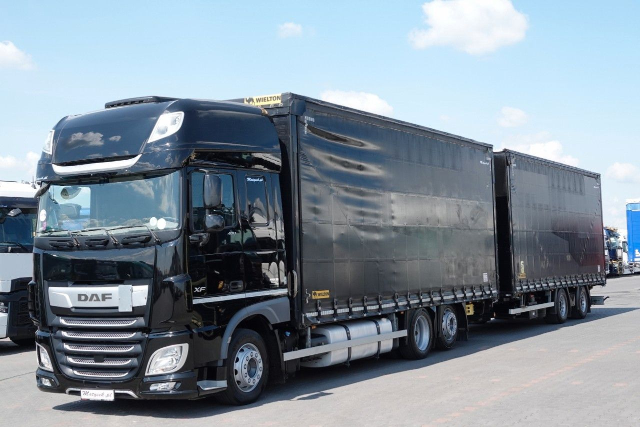 DAF XF 480 / ZESTAW TANDEM / 120 M3 / PRZEJAZDOWY / - شاحنة ستارة: صور 3 DAF XF 480 / ZESTAW TANDEM / 120 M3 / PRZEJAZDOWY / - شاحنة ستارة: صور 3