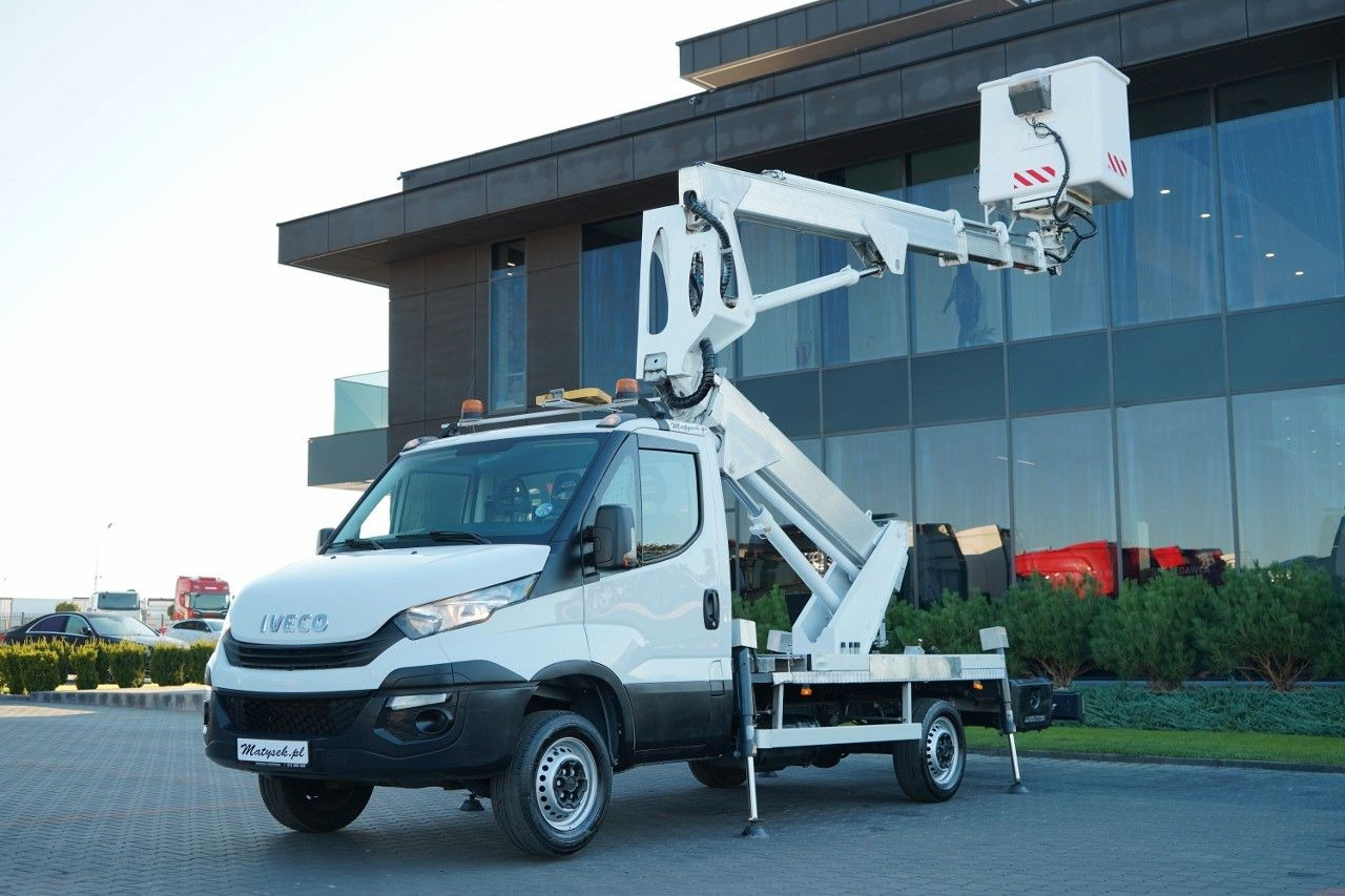 Iveco DAILY 35-120 / ZWYŻKA / PODNOŚNIK KOSZOWY 20 ME - مصاعد الازدهار محمولة على شاحنة: صور 1 Iveco DAILY 35-120 / ZWYŻKA / PODNOŚNIK KOSZOWY 20 ME - مصاعد الازدهار محمولة على شاحنة: صور 1