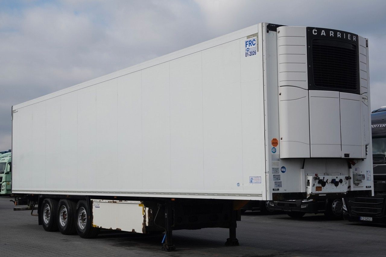 Krone CHŁODNIA / CARRIER VECTOR 1550 / SAF / OŚ PODNO - مبردة نصف مقطورة: صور 1 Krone CHŁODNIA / CARRIER VECTOR 1550 / SAF / OŚ PODNO - مبردة نصف مقطورة: صور 1