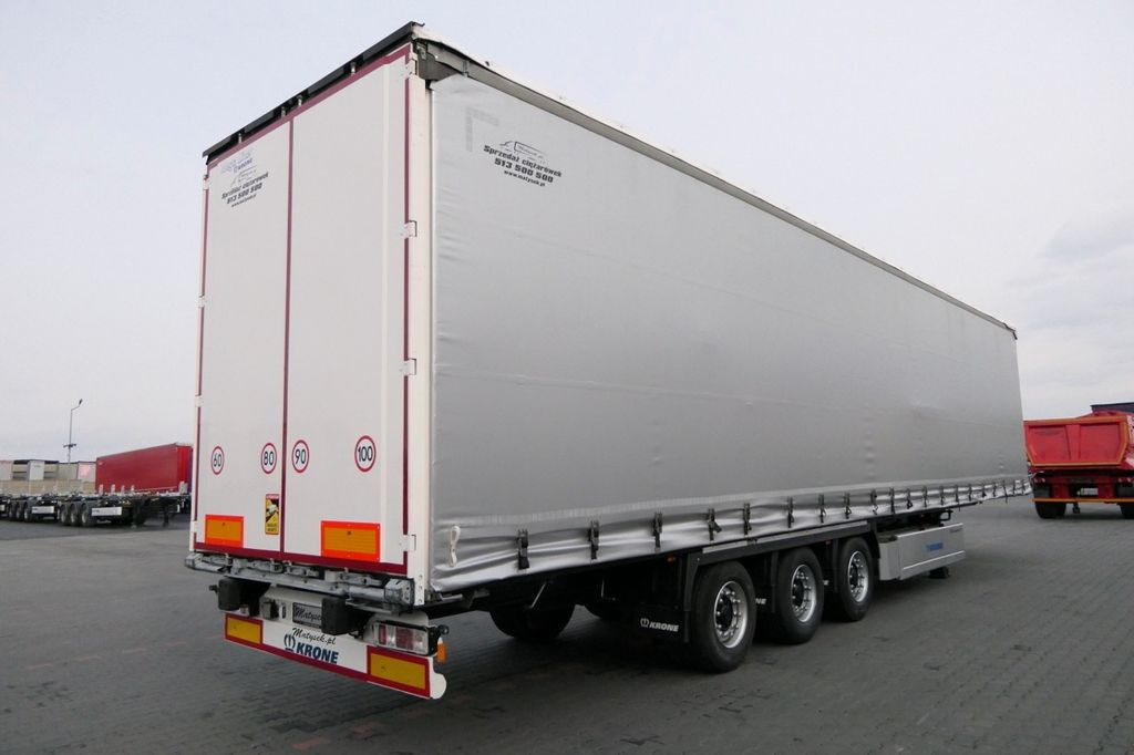الخيمة نصف مقطورة Krone CURTAINSIDER/MEGA/PALLET BOX/LIFTED ROOF & AXLE/ Krone CURTAINSIDER/MEGA/PALLET BOX/LIFTED ROOF & AXLE/: صور 6