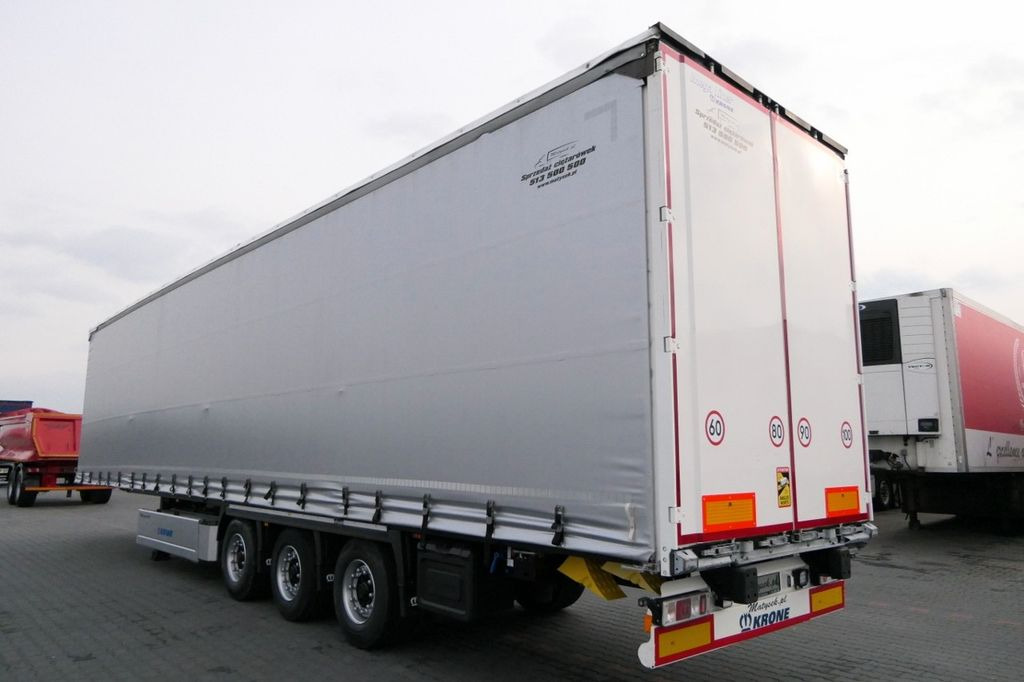 Krone CURTAINSIDER/MEGA/PALLET BOX/LIFTED ROOF & AXLE/ - الخيمة نصف مقطورة: صور 3 Krone CURTAINSIDER/MEGA/PALLET BOX/LIFTED ROOF & AXLE/ - الخيمة نصف مقطورة: صور 3