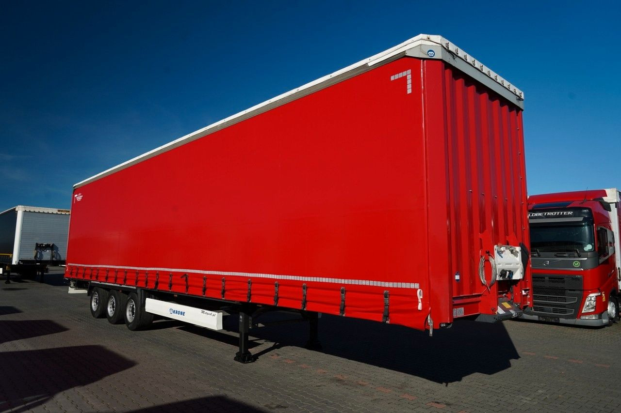 Krone FIRANKA / MEGA / 2018 / OŚ PODNOSZONA / LOW DECK - الخيمة نصف مقطورة: صور 2 Krone FIRANKA / MEGA / 2018 / OŚ PODNOSZONA / LOW DECK - الخيمة نصف مقطورة: صور 2