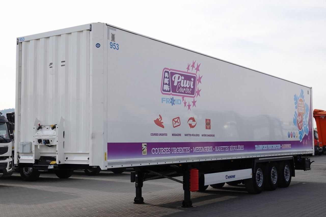 Krone KONTENER / KOFFER / 2021 ROK / OS PODNOSZONA - مبردة نصف مقطورة: صور 2 Krone KONTENER / KOFFER / 2021 ROK / OS PODNOSZONA - مبردة نصف مقطورة: صور 2