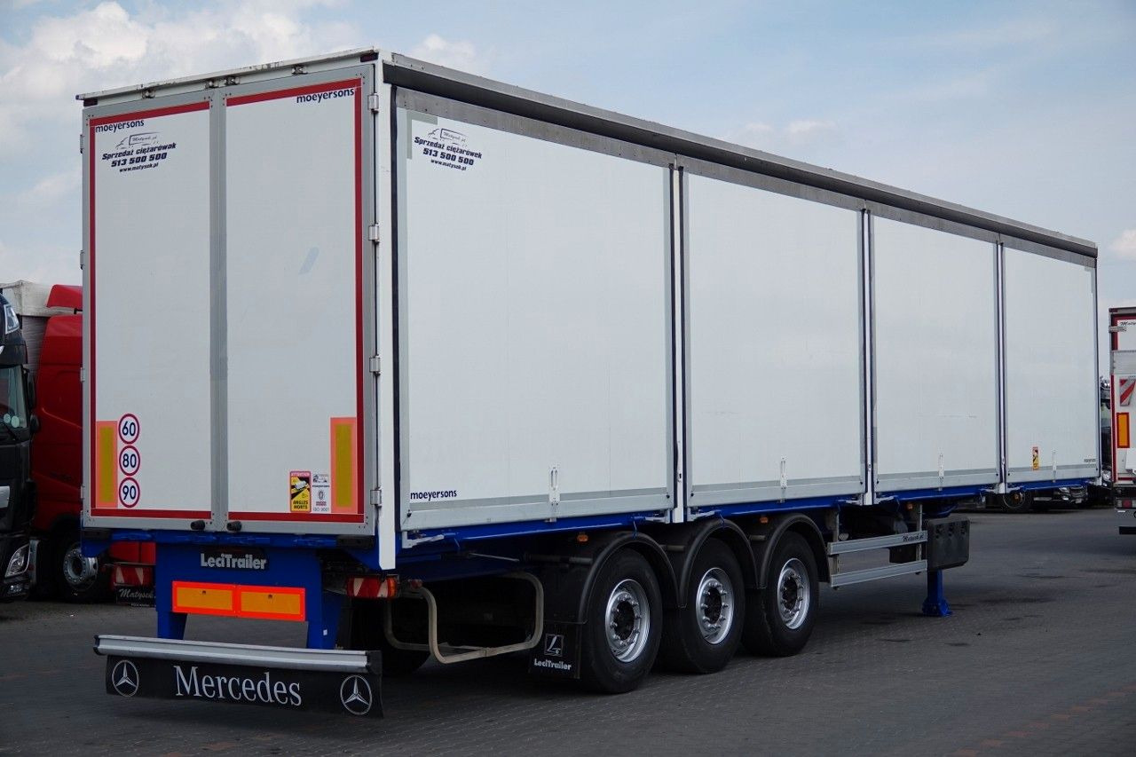 LeciTrailer KONTENER / KOFFER / OTWIERANE BOKI / MOCNA PODŁO - مبردة نصف مقطورة: صور 2 LeciTrailer KONTENER / KOFFER / OTWIERANE BOKI / MOCNA PODŁO - مبردة نصف مقطورة: صور 2
