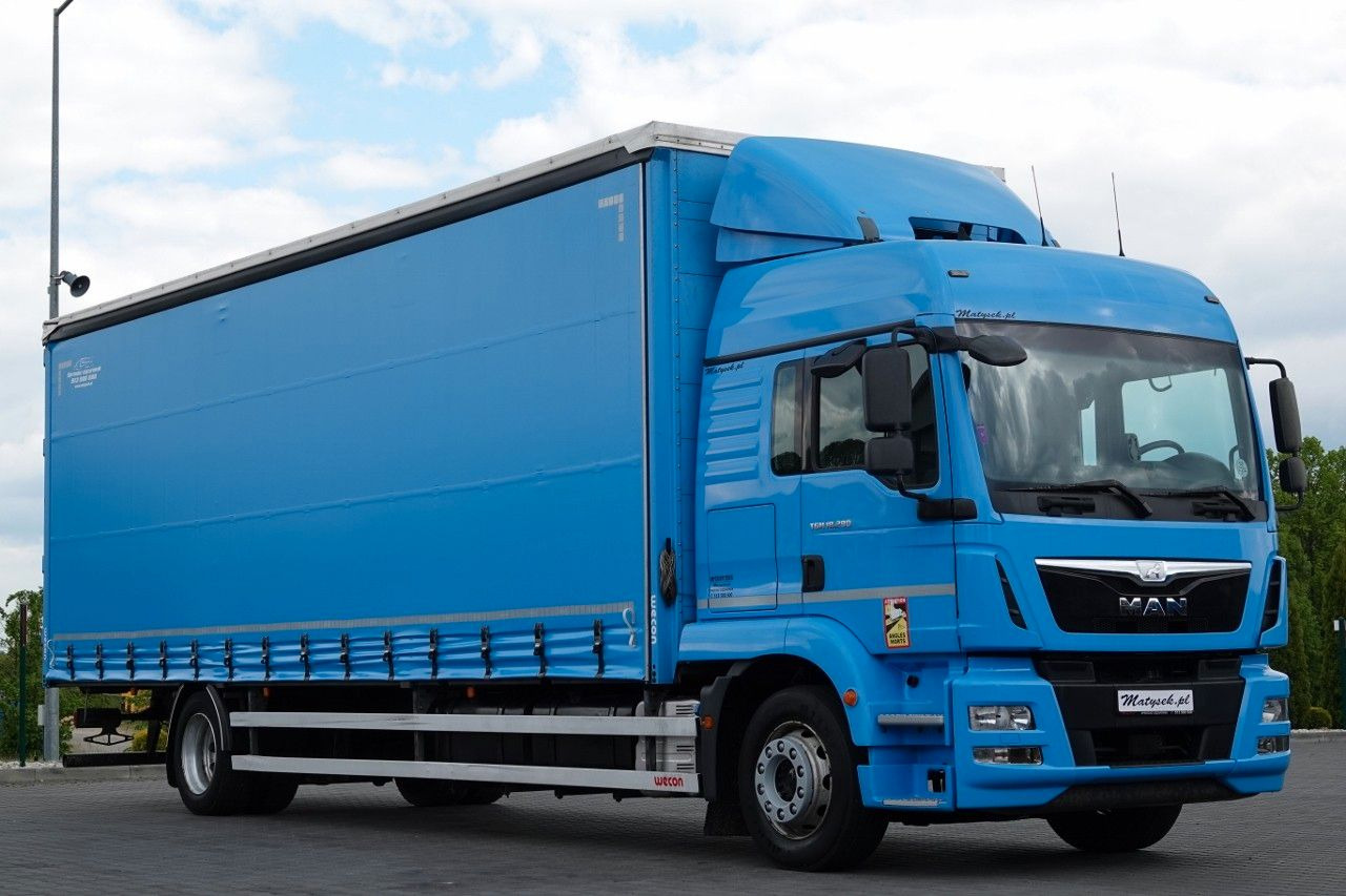 MAN TGM 18.290 / 6x2 / FIRANKA - 8,9 m / SOLÓWKA / - شاحنة ستارة: صور 4 MAN TGM 18.290 / 6x2 / FIRANKA - 8,9 m / SOLÓWKA / - شاحنة ستارة: صور 4