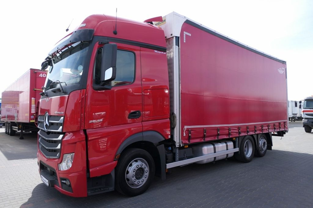 Mercedes-Benz ACTROS 25. 480 / FIRANKA / PODNOSZONY DACH / 3 o - شاحنة ستارة: صور 2 Mercedes-Benz ACTROS 25. 480 / FIRANKA / PODNOSZONY DACH / 3 o - شاحنة ستارة: صور 2