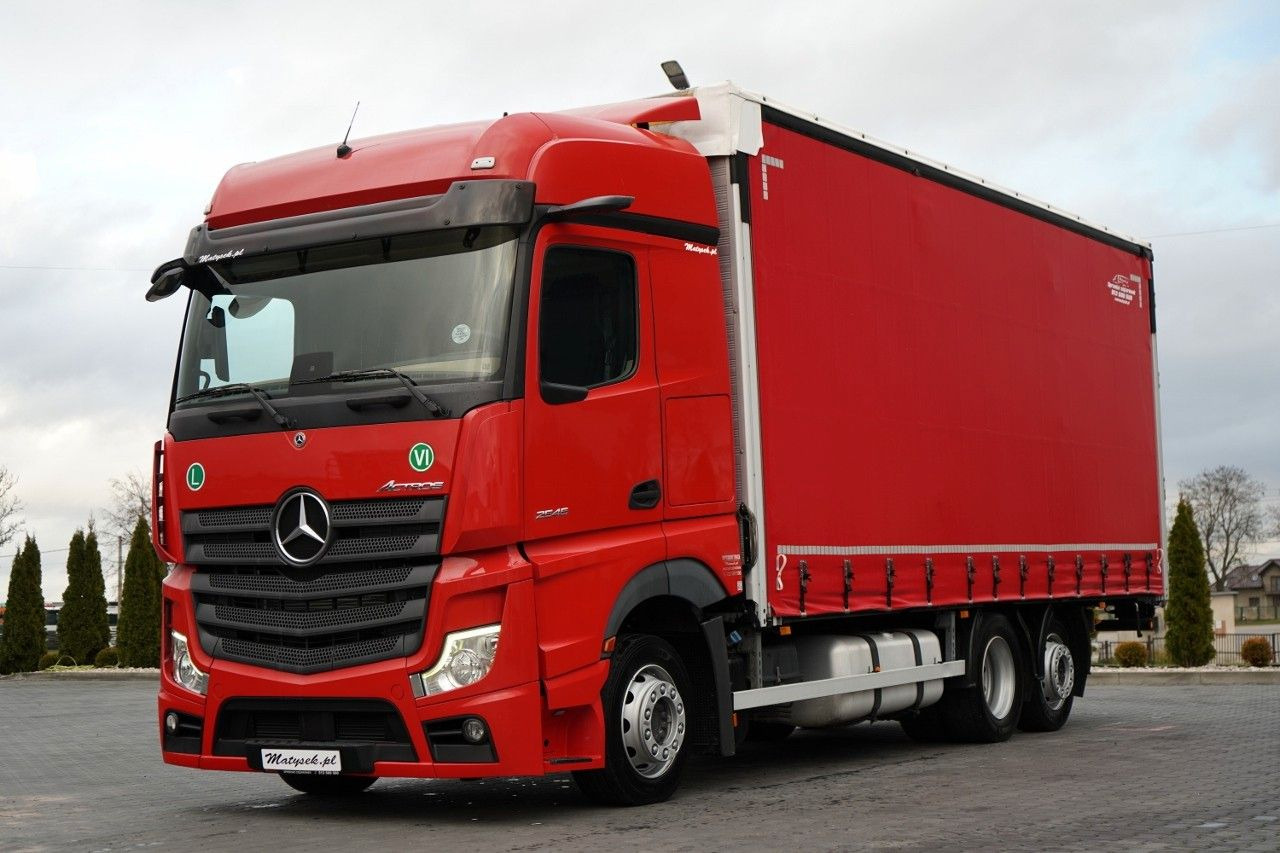 Mercedes-Benz ACTROS / 2545 / SOLÓWKA / 6x2 / I-PARK COOL / - شاحنة ستارة: صور 1 Mercedes-Benz ACTROS / 2545 / SOLÓWKA / 6x2 / I-PARK COOL / - شاحنة ستارة: صور 1