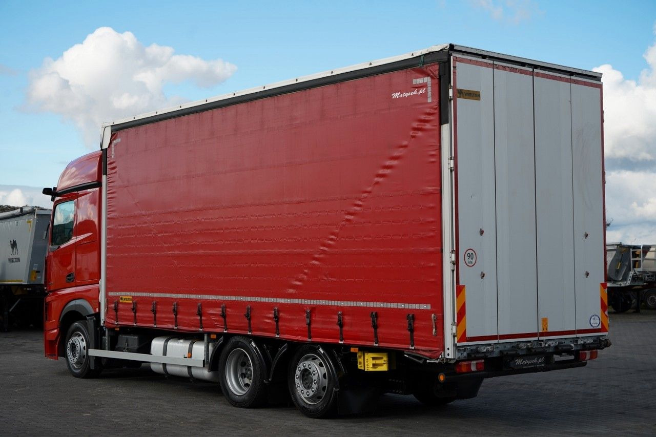 Mercedes-Benz ACTROS 2545 / SOLÓWKA  / 6x2 / OŚ PODNOSZONA / B - شاحنة ستارة: صور 3 Mercedes-Benz ACTROS 2545 / SOLÓWKA  / 6x2 / OŚ PODNOSZONA / B - شاحنة ستارة: صور 3