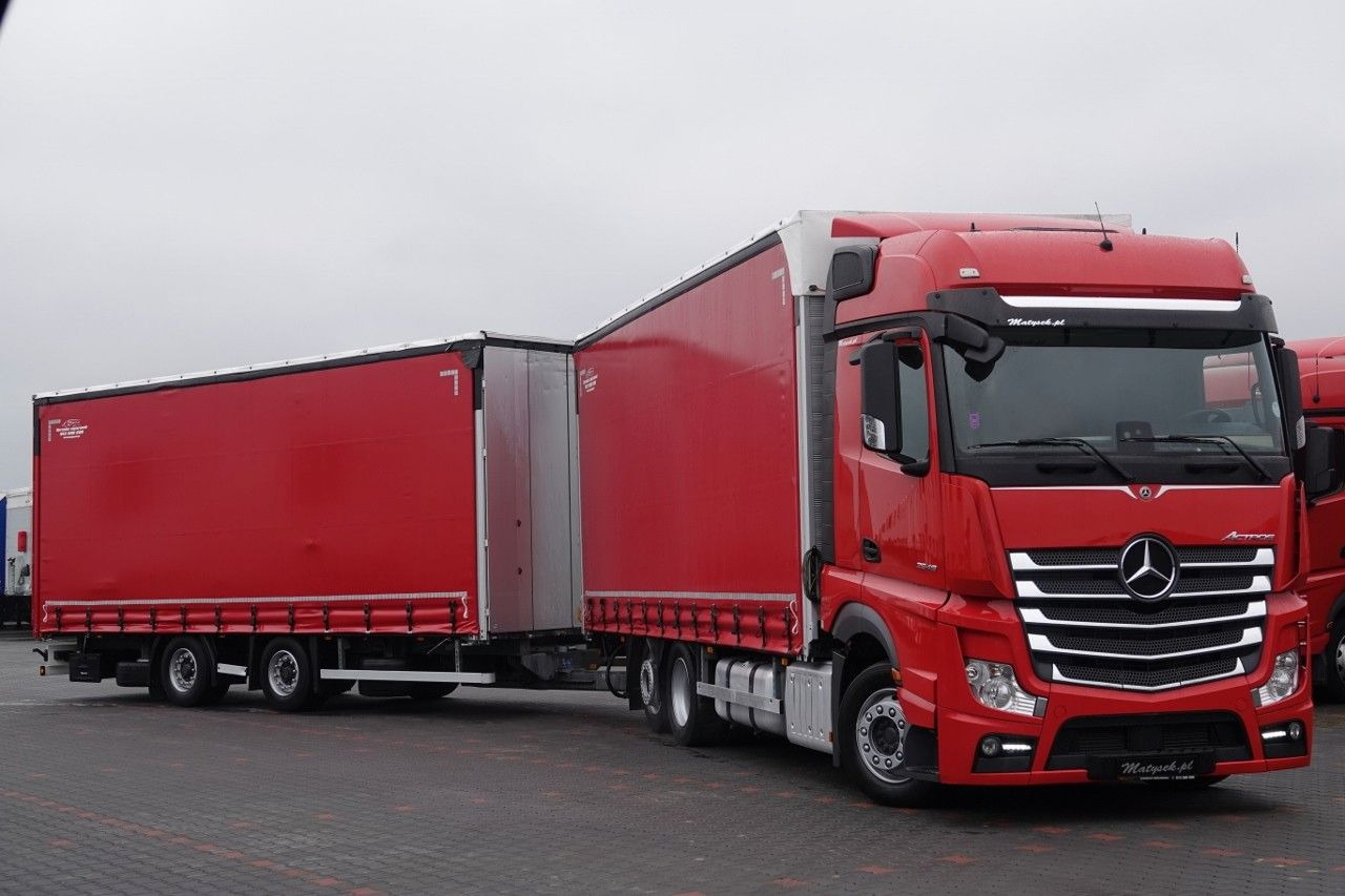 Mercedes-Benz ACTROS 2548 / ZESTAW TANDEM 120 M3 / PRZEJAZDOWY - شاحنة ستارة: صور 3 Mercedes-Benz ACTROS 2548 / ZESTAW TANDEM 120 M3 / PRZEJAZDOWY - شاحنة ستارة: صور 3