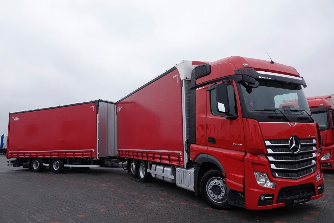 Mercedes-Benz ACTROS 2548 / ZESTAW TANDEM 120 M3 / PRZEJAZDOWY - شاحنة ستارة: صور 4 Mercedes-Benz ACTROS 2548 / ZESTAW TANDEM 120 M3 / PRZEJAZDOWY - شاحنة ستارة: صور 4