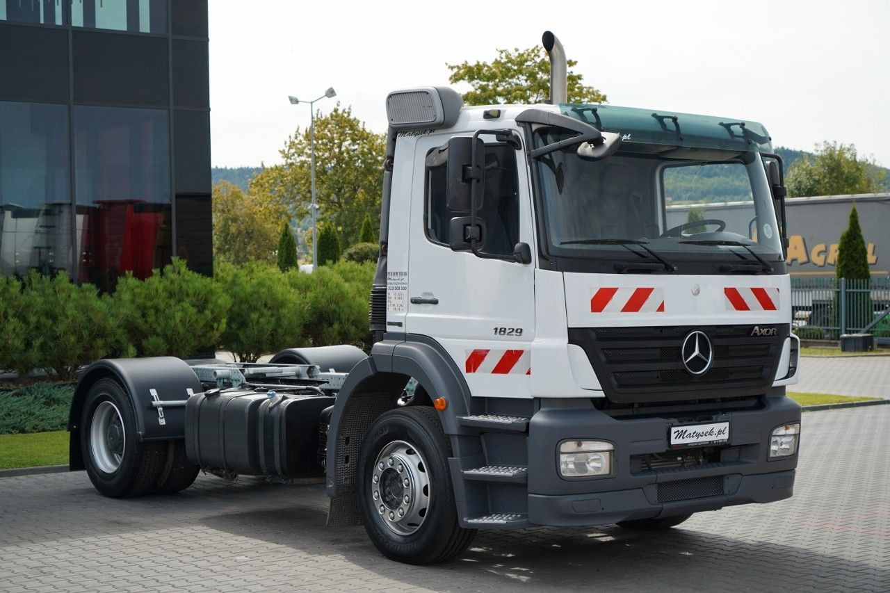 Mercedes-Benz AXOR 1829 / RETARDER / RAMA POD ZABUDOWĘ / 4 m / - شاحنة جرار: صور 1 Mercedes-Benz AXOR 1829 / RETARDER / RAMA POD ZABUDOWĘ / 4 m / - شاحنة جرار: صور 1