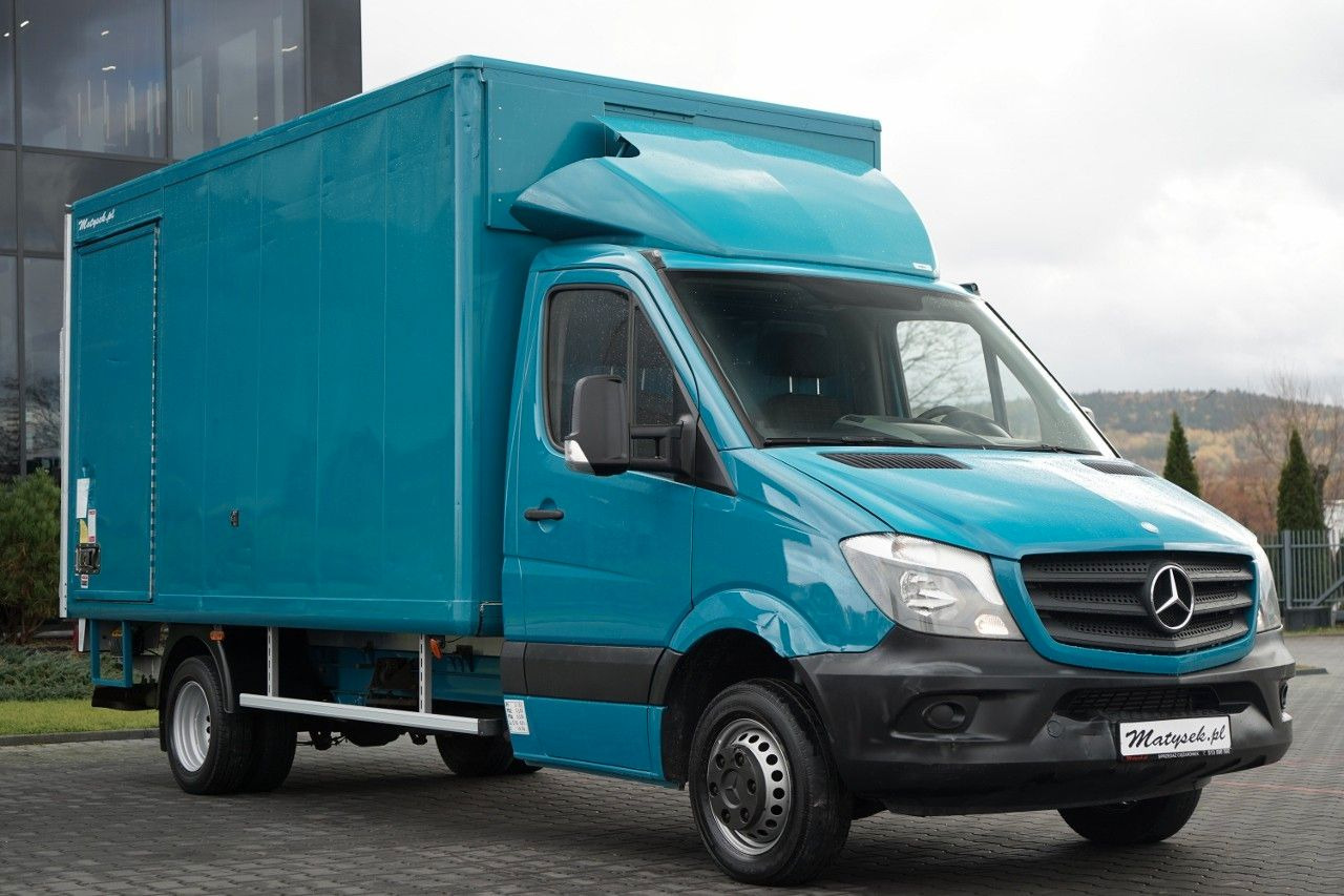 Mercedes-Benz SPRINTER / KONTENER 4,3 M / WINDA PALFINGER - الشاحنات الصغيرة ستائر: صور 1 Mercedes-Benz SPRINTER / KONTENER 4,3 M / WINDA PALFINGER - الشاحنات الصغيرة ستائر: صور 1
