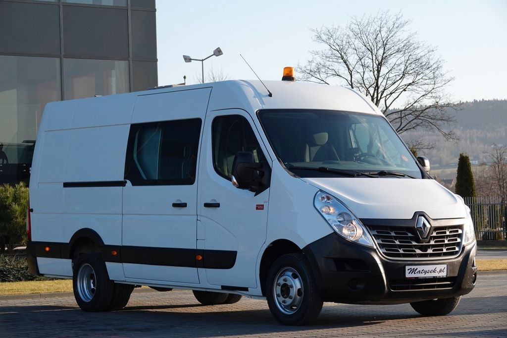 Renault MASTER / 5 osób / BRYGADÓWKA / MANUAL / L2 H3 - الشاحنات الصغيرة كابينة مزدوجة: صور 1 Renault MASTER / 5 osób / BRYGADÓWKA / MANUAL / L2 H3 - الشاحنات الصغيرة كابينة مزدوجة: صور 1