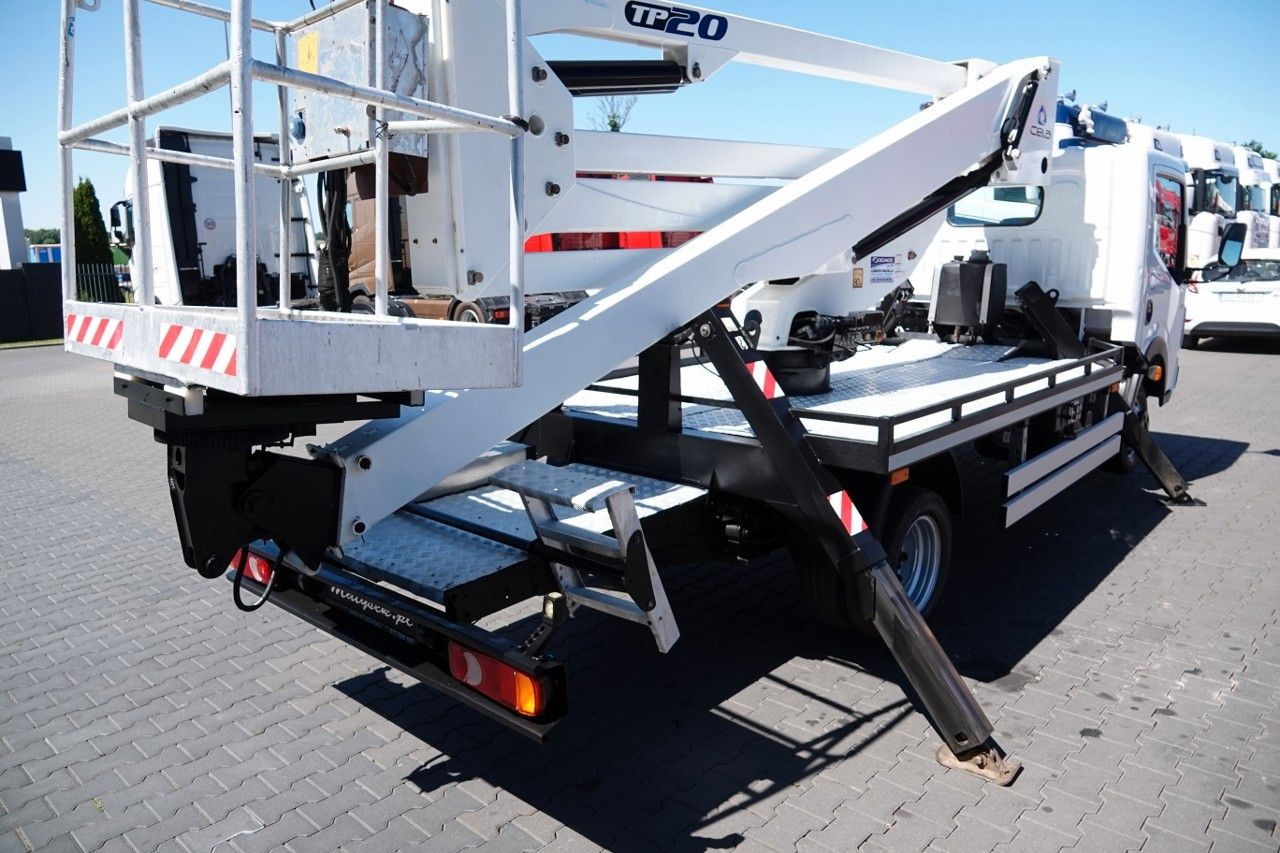 مصاعد الازدهار محمولة على شاحنة Renault MAXITY 110 DXI / ZWYŻKA 20 METRÓW / PODNOŚNIK KO: صور 8