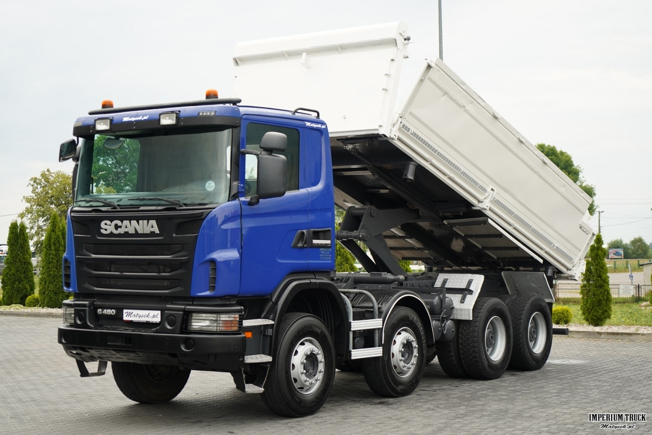 SCANIA G 480 / 8x4 / WYWROTKA DWUSTRONNA / HYDROBURTA / MANUAL - قلابات: صور 2 SCANIA G 480 / 8x4 / WYWROTKA DWUSTRONNA / HYDROBURTA / MANUAL - قلابات: صور 2