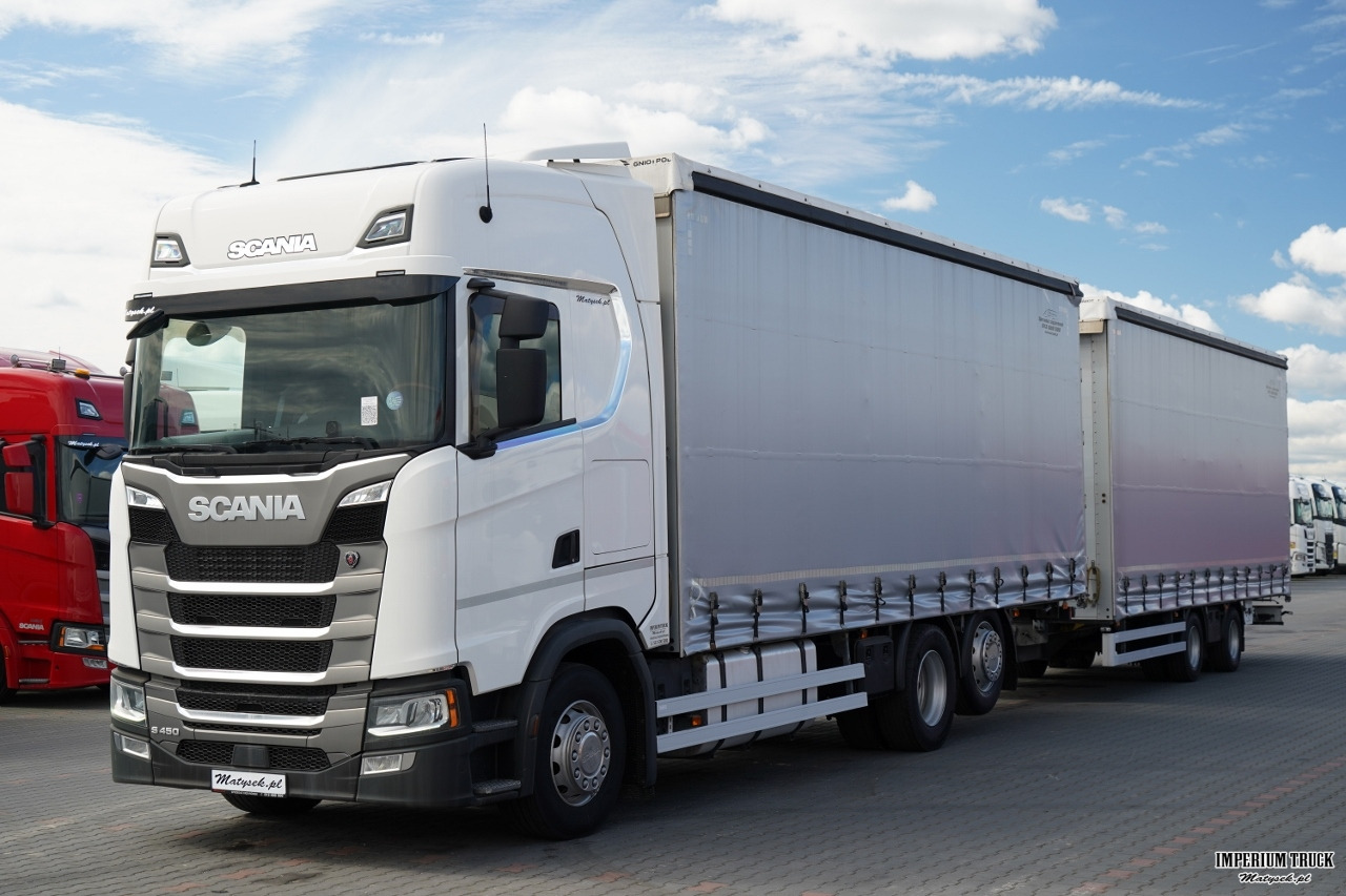 SCANIA S 450 / ZESTAW TANDEM / 120 M3 / - شاحنة ستارة: صور 3 SCANIA S 450 / ZESTAW TANDEM / 120 M3 / - شاحنة ستارة: صور 3