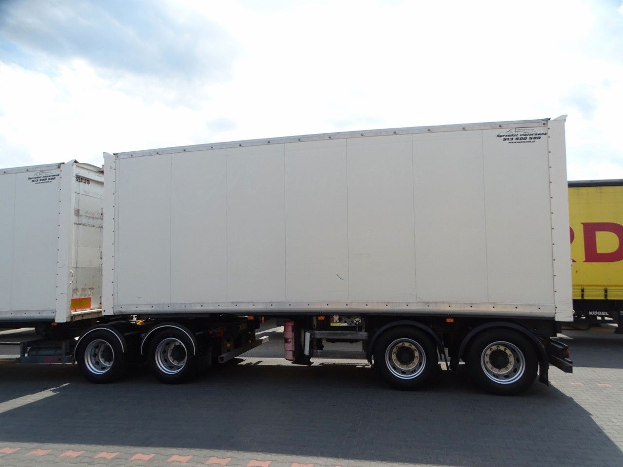 Samro JUMBO VEHICULAR BOX- 7,3 M + 7,3 M/KOFFER TANDEM - بصندوق مغلق نصف مقطورة: صور 4 Samro JUMBO VEHICULAR BOX- 7,3 M + 7,3 M/KOFFER TANDEM - بصندوق مغلق نصف مقطورة: صور 4