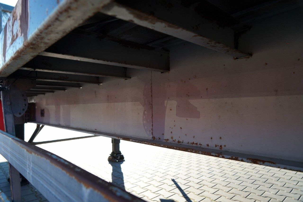 نصف مقطورة مسطحة Samro NACZEPA PLATFORMA / STALOWA  PODŁOGA: صور 17