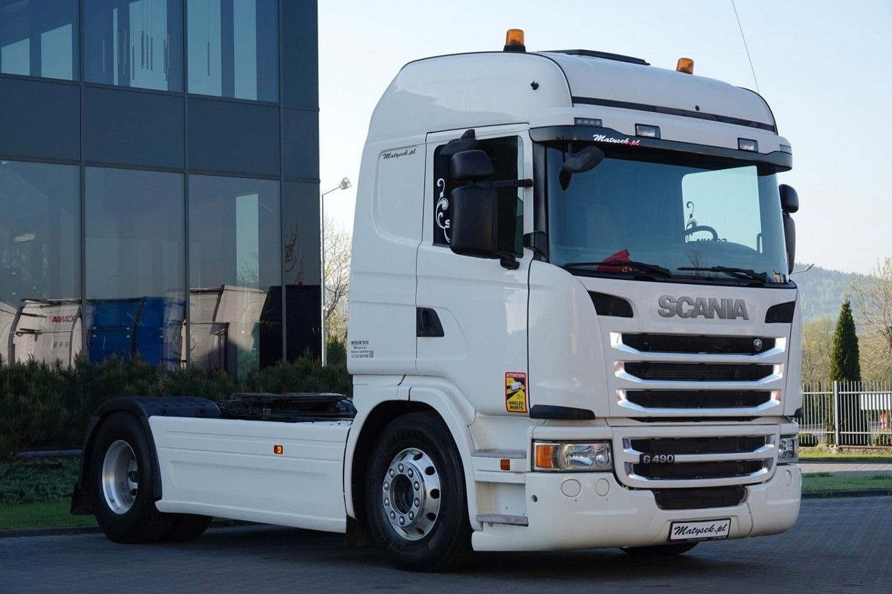Scania G 490 / RETARDER / HIGHLINE / ALUFELGI / SPROWA Scania G 490 / RETARDER / HIGHLINE / ALUFELGI / SPROWA - شاحنة جرار: صور 1 Scania G 490 / RETARDER / HIGHLINE / ALUFELGI / SPROWA Scania G 490 / RETARDER / HIGHLINE / ALUFELGI / SPROWA - شاحنة جرار: صور 1