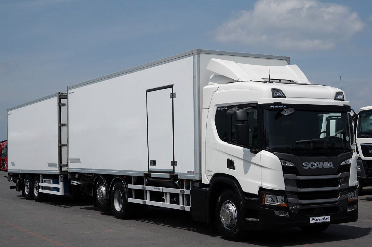 Scania P 410 / CHŁODNIA / ZESTAW TANDEM / PRZEJAZDOWY / - مبردة شاحنة: صور 1 Scania P 410 / CHŁODNIA / ZESTAW TANDEM / PRZEJAZDOWY / - مبردة شاحنة: صور 1